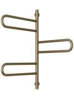 Полотенцесушитель электрический Сунержа Парео 4.0 32-0823-0773 75x50 см, скрытое подключение, золотой шелк, E-образный