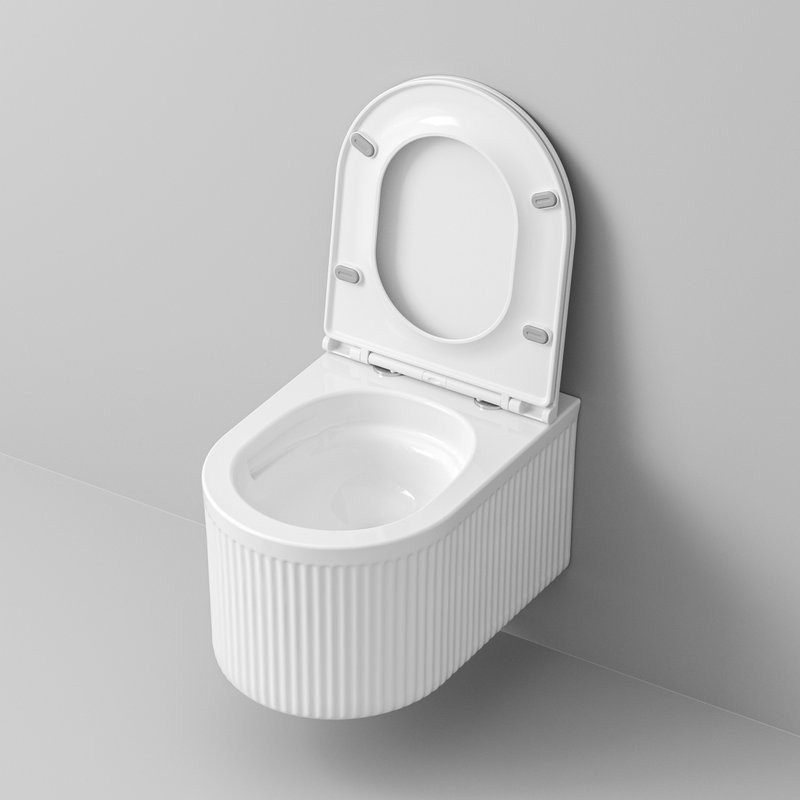 Унитаз подвесной Grossman GR-4408SQ с микролифтом, белый глянец