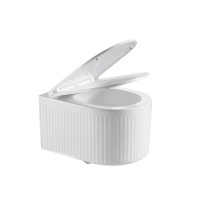 Унитаз подвесной Grossman GR-4408SQ с микролифтом, белый глянец