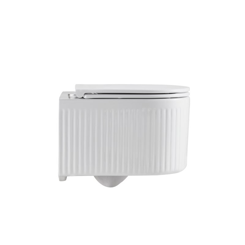 Унитаз подвесной Grossman GR-4408SQ с микролифтом, белый глянец