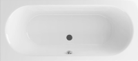 Акриловая ванна Excellent Oceana 170x75 см, встраиваемая, белая, на ножках