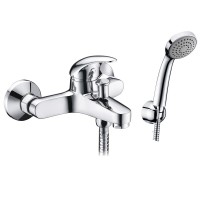 Смеситель для ванны с душем Wasserkraft Isen 2601