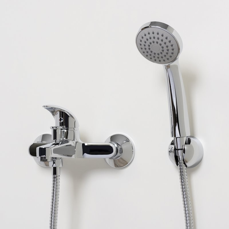 Смеситель для ванны с душем Wasserkraft Isen 2601