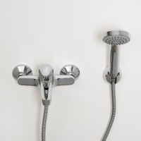 Смеситель для ванны с душем Wasserkraft Isen 2601