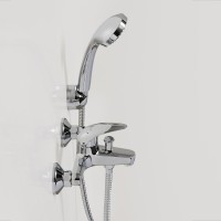 Смеситель для ванны с душем Wasserkraft Isen 2601