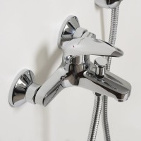 Смеситель для ванны с душем Wasserkraft Isen 2601