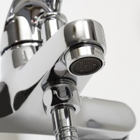 Смеситель для ванны с душем Wasserkraft Isen 2601