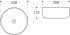 Раковина Art&Max AM-102-MB матовая черная