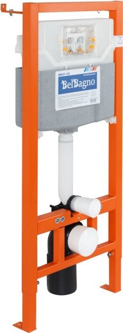 Инсталляция Инсталляция BelBagno BB001-120 + Кнопка Prospero BB007-PR-NERO.M черный матовый