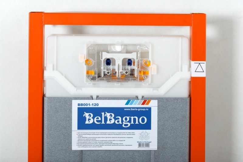 Инсталляция Инсталляция BelBagno BB001-120 + Кнопка Prospero BB007-PR-NERO.M черный матовый