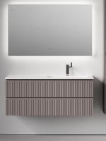 Мебель для ванной комнаты Sancos Snob R 120 R подвесная, doha soft