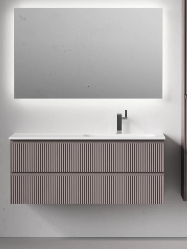 Мебель для ванной комнаты Sancos Snob R 120 R подвесная, doha soft