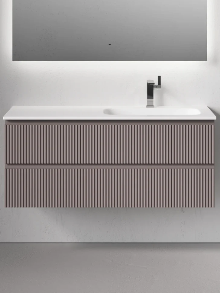 Мебель для ванной комнаты Sancos Snob R 120 R подвесная, doha soft