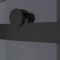 Душевой уголок Vincea Como-N VSR-4CN9016CGB 160х90 см, профиль матовый черный, стекло тонированное серое