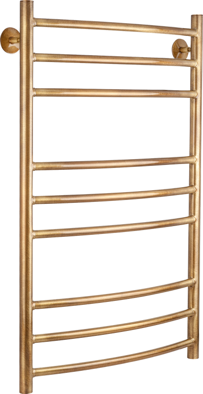 Полотенцесушитель водяной Secado Милан 3 85x55 см, бронза, лесенка, латунь