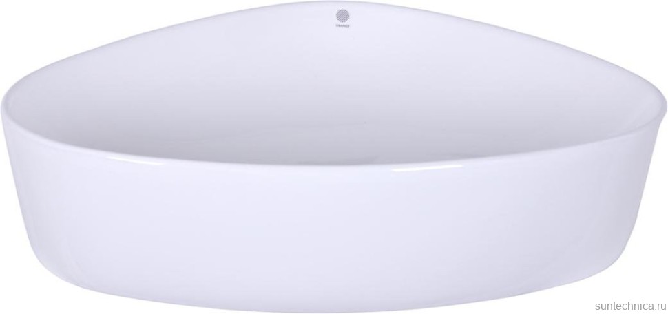 Тумба с раковиной Orange Line 80 подвесная, 2 ящика, матовый графит с раковиной B07-500W