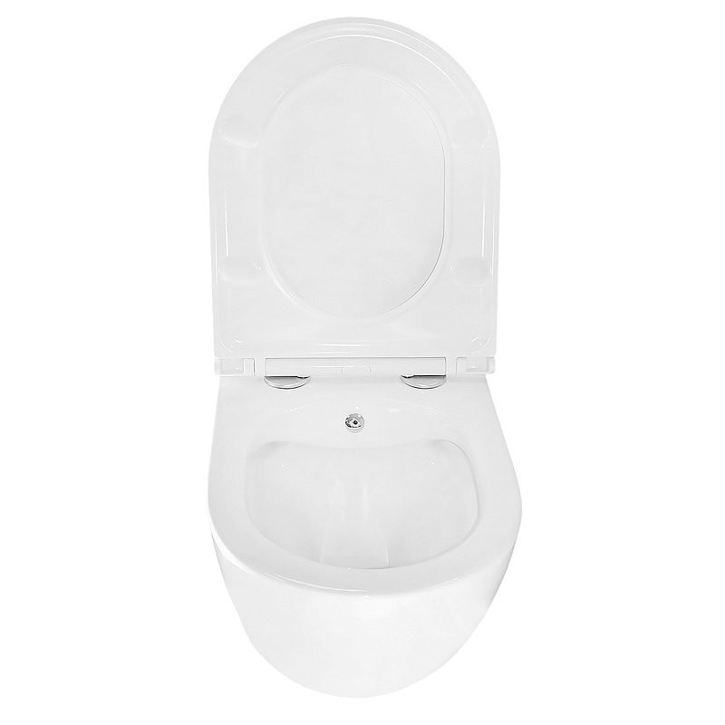 Унитаз подвесной AZARIO Grado AZ-046E-NR безободковый, с микролифтом, с биде