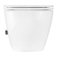 Унитаз подвесной AZARIO Grado AZ-046E-NR безободковый, с микролифтом, с биде