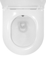 Унитаз подвесной AZARIO Grado AZ-046E-NR безободковый, с микролифтом, с биде