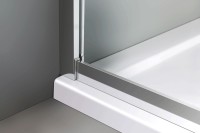 Душевой уголок Vincea Scala VSQ-2SC900CL 90x90, профиль хром, стекло прозрачное