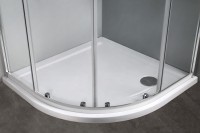 Душевой уголок Vincea Scala VSQ-2SC900CL 90x90, профиль хром, стекло прозрачное