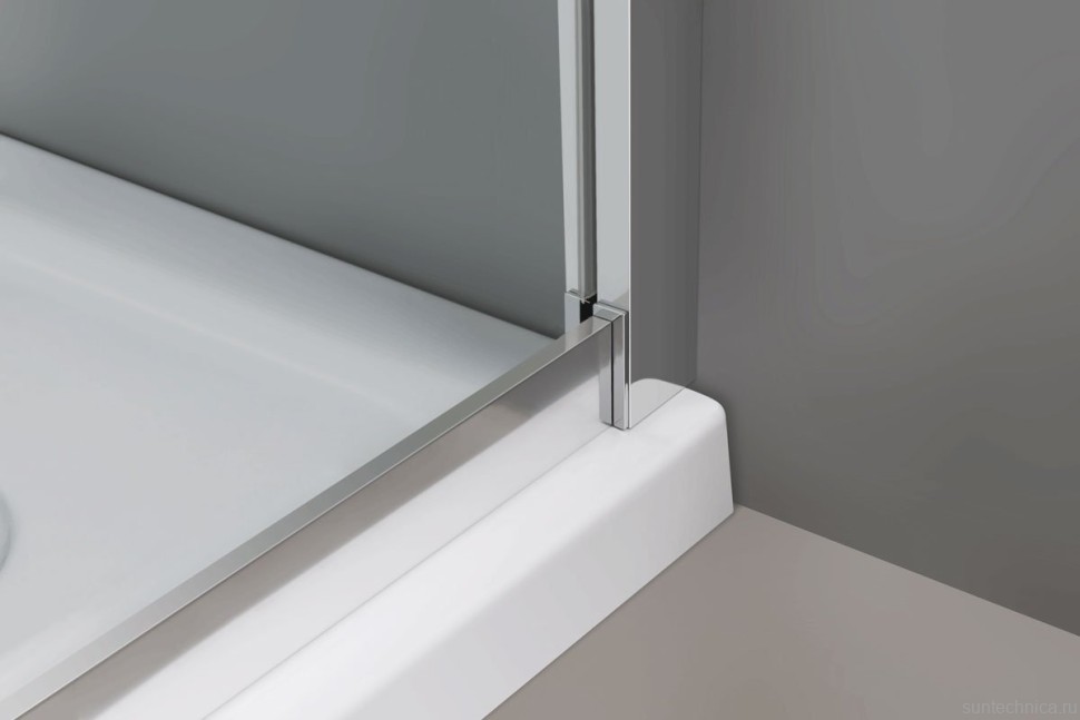 Душевой уголок Vincea Scala VSQ-2SC900CL 90x90, профиль хром, стекло прозрачное