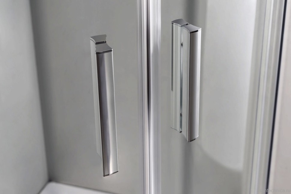 Душевой уголок Vincea Scala VSQ-2SC900CL 90x90, профиль хром, стекло прозрачное