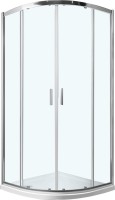 Душевой уголок Vincea Scala VSQ-2SC900CL 90x90, профиль хром, стекло прозрачное