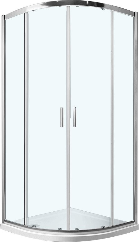 Душевой уголок Vincea Scala VSQ-2SC900CL 90x90, профиль хром, стекло прозрачное