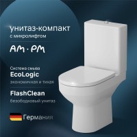 Унитаз-компакт напольный AM.PM Spirit V2.0 FlashClean с микролифтом