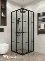 Душевая перегородка Niagara Eco NG-1008-14QKL (80х80x190 см)