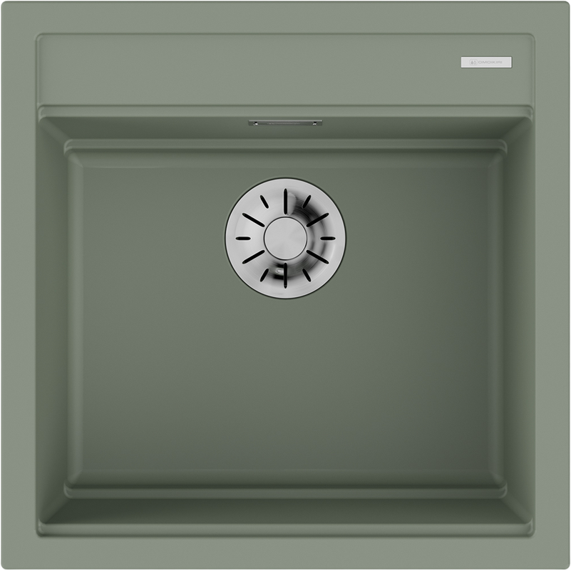 Мойка кухонная Omoikiri Kitagawa 51-WG wind green