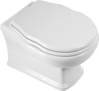 Унитаз подвесной BelBagno Boheme BB115CH безободковый, крышка BB115SC с микролифтом