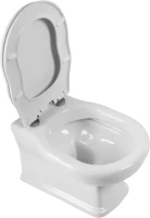 Унитаз подвесной BelBagno Boheme BB115CH безободковый, крышка BB115SC с микролифтом
