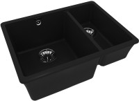 Мойка кухонная Lemark Sinara 550.2-U 9910079 антрацит