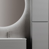 Мебель для ванной комнаты Sancos Folk 100 R ergraut soft