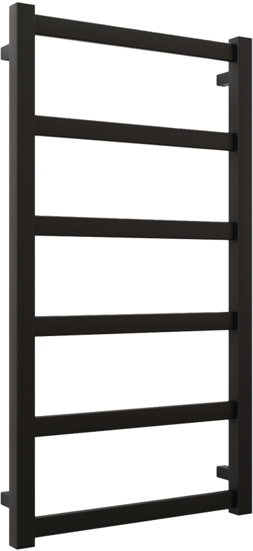 Полотенцесушитель водяной Grota Soffi 80x43, RAL9005 черный матовый