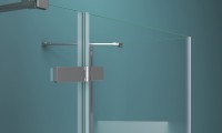 Душевая дверь в нишу BelBagno Kraft B-12-60/60-C-Cr R