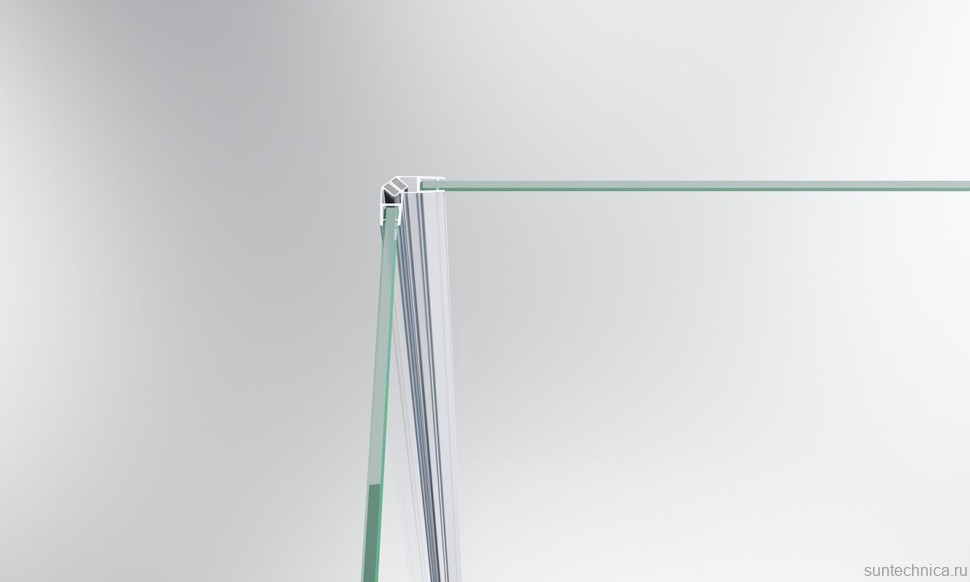 Душевая дверь в нишу BelBagno Kraft B-12-60/60-C-Cr R