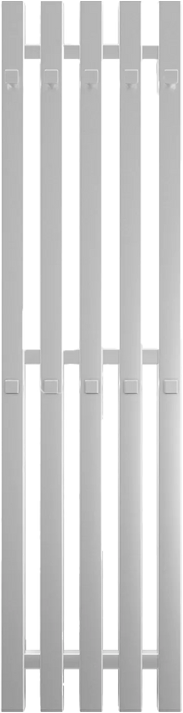 Полотенцесушитель водяной Grota Corsa 23х90, хром глянцевый