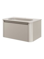 Тумба с раковиной Armadi Art Voi 80 подвесная, cashmere