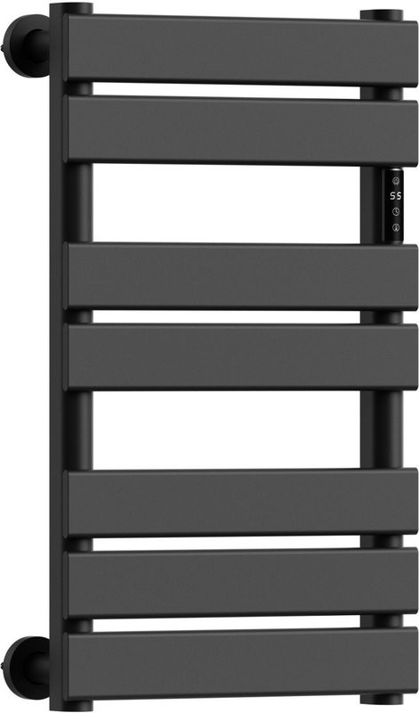 Полотенцесушитель электрический Bauedge Spectrum AF0004 40x70, черный матовый