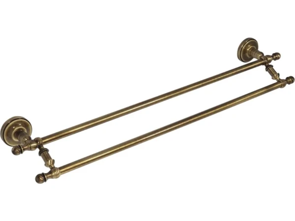 Полотенцедержатель Migliore Mirella 17185 двойной, бронза