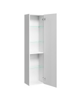 Шкаф-пенал для ванной Aqwella Vancouver 35 L/R матовый белый Шкаф-пенал для ванной Aqwella Vancouver 35 L/R матовый белый