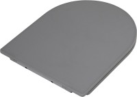 Унитаз подвесной BelBagno Colorato BB062CHR-GR безободковый, с микролифтом, матовый серый