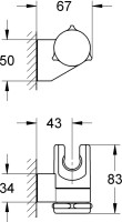 Настенный держатель Grohe Relexa Plus 28623000, для душа
