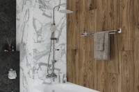 Смеситель для ванны с душем AM.PM Tender F45A10000