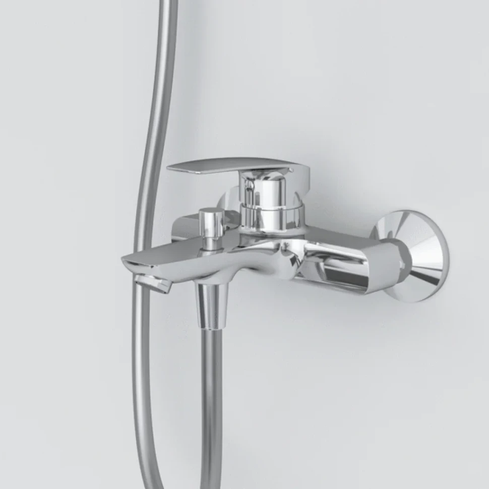 Смеситель для ванны с душем AM.PM Tender F45A10000