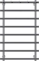 Полотенцесушитель водяной Secado Понтида 1 К 100x60 см, графит, лесенка