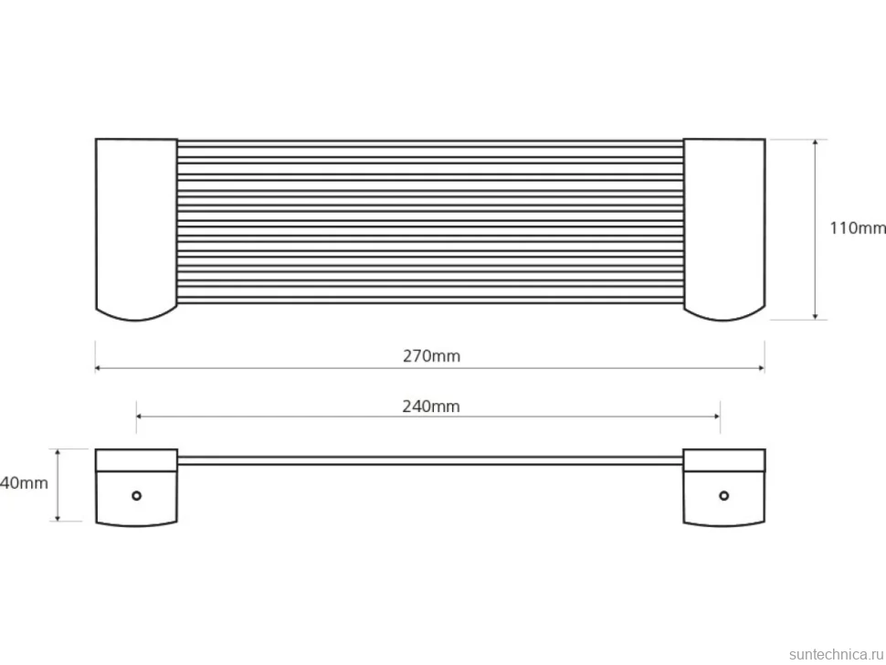 Полка Bemeta Cytro 146102272 polished